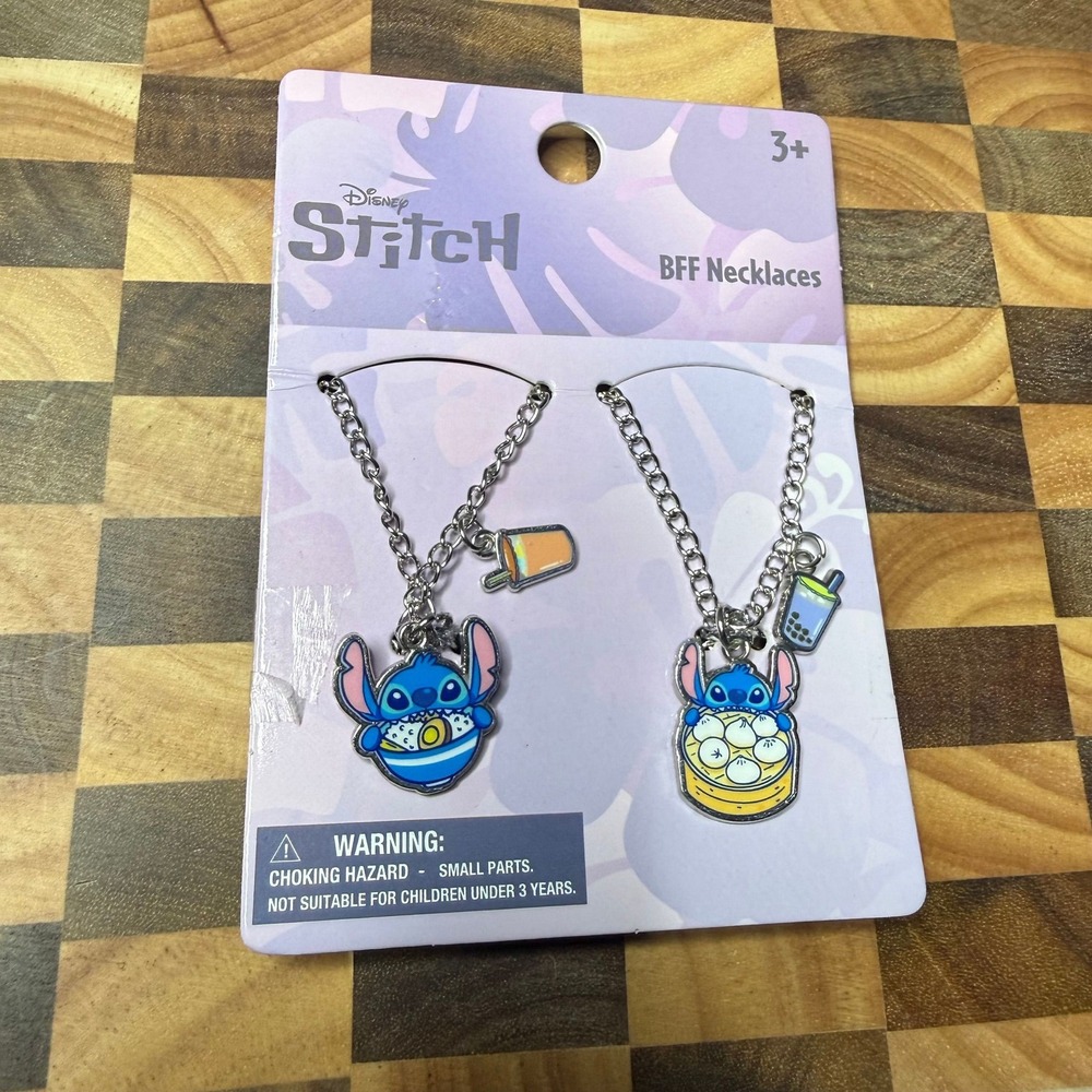 Stitch Disney Necklace Set NWT